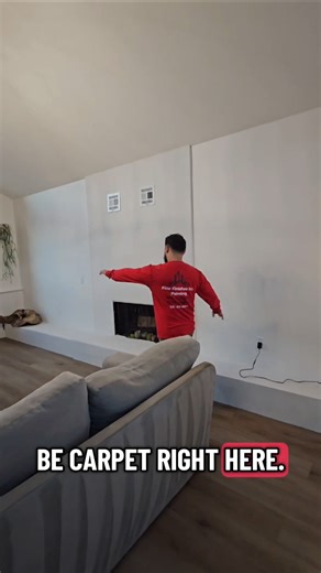 Microcement over tile fireplace #diy #home #microcement #renovation