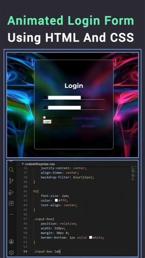 HTML Form in 30 Seconds 🔥 | Web Development Basics #Shorts #coding #frontendchallenge #codelife