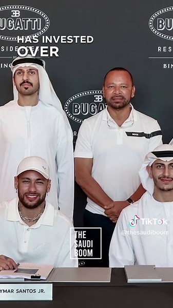 Neymar Jr. Invests $50 Million in Dubai’s Bugatti Residences