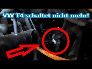VW T4 -- Schaltkugel erneuern