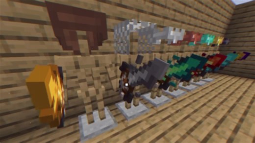 Exploring Minecraft Animation Swords by Zallcraft