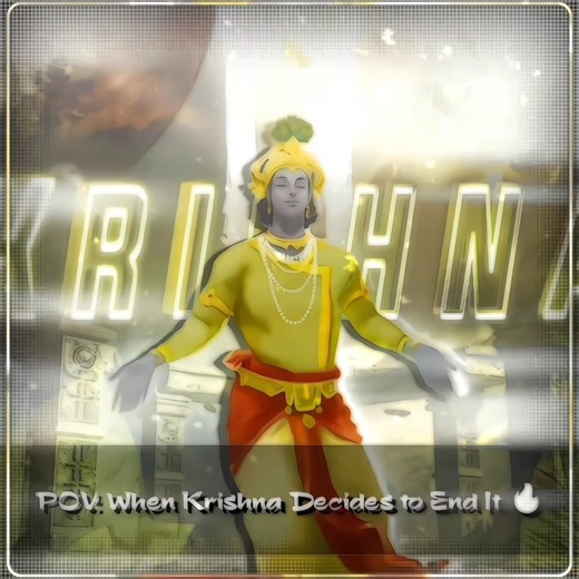 POV: Jab sab hadh paar ho jaati hai… Tab Bhagwan Krishna swayam aage aate hain #piyapiya