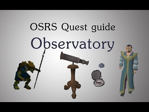 [OSRS] Observatory quest guide
