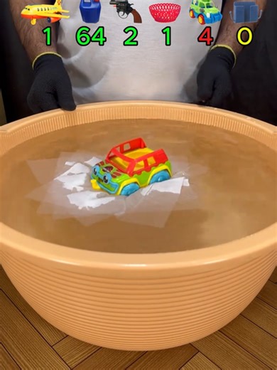 How Many Tissue Papers for This Water Experiment?