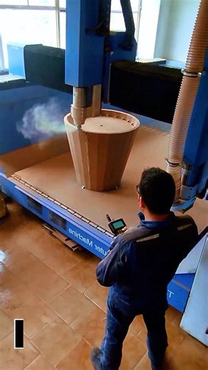 BIG CNC MACHINE! Creates Unique Shapes Easily