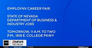 Career fair for positions with the State of Nevada