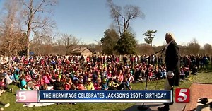 Birthday Celebration Underway For Andrew Jackson