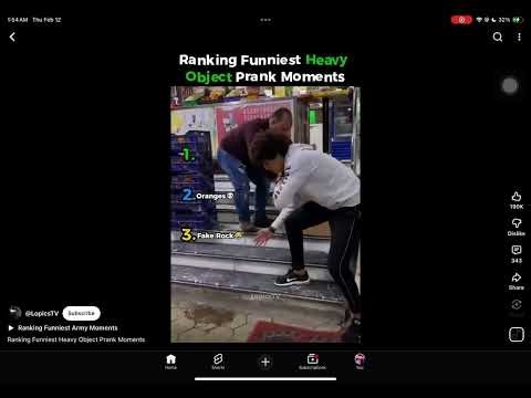 ￼ ranking, the funniest heavy object prank moments ￼