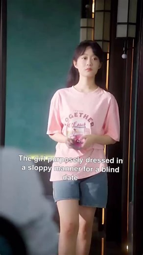 Drama Film on Instagram: "SHE Dressed Down for a Blind Date but He Was Her Secret High School Crush! 💖 (Fake Marriage Trope) The hilarious moment when a blind date turns into a high school crush reunion! She wore sloppy clothes to put him off, only to find the man she secretly loved for 10 years! 😳 After years of quietly admiring her popular high school classmate, the girl decides to go on a blind date—dressed in the most casual way possible to ensure it’s a disaster. But fate has a wicked sen