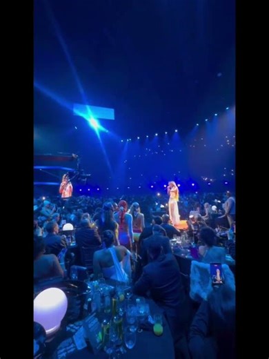 Shenseea performs at the MOBO Awards