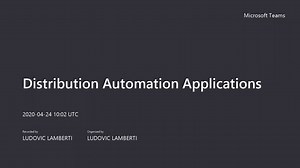 [eLearning Webinar] Distribution Automation Applications