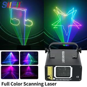 [Hot Item] RGB Full Color Scanning Animation Laser Light Show Equipment Indoor