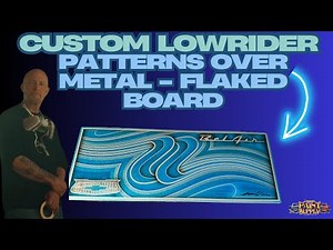Live Lowrider Style Candy Paint/Patterns over Metal Flake with RobVanderslice Step by Step Tutorial