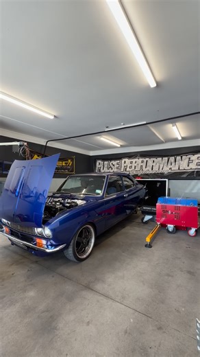 One of many cars in the works for @rotaryreunion. Ross’s RX-2 featuring a new @ppre engine build to complement the rest of our setup, new tune up with 411 whp—a solid street package. 👌🏼 #mazda #ppre #rotary #rx2 #13b @haltech @dynodynamicsau | P.P.R.E Pulse Performance Race Engineering (OFFICIAL)