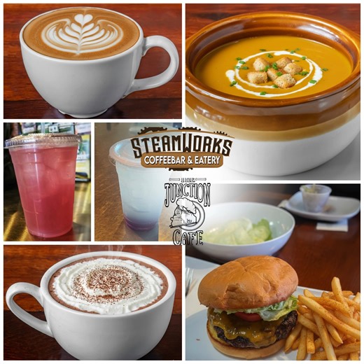 12 shares | Warning: Reading our menu may cause sudden cravings, excessive drooling, and immediate ordering. Visit us today and let your taste buds give in. | SteamWorks Coffeebar and Eatery | Facebook