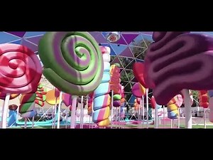 Video shows real-life Candy Land experience in California