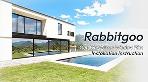 rabbitgoo One Way Window Film Installation Instruction
