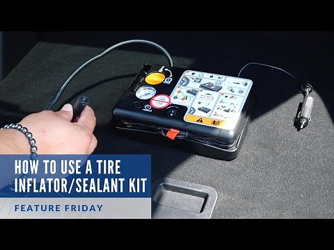 How to Use a Tire Inflator and Sealant Kit | Feature Friday