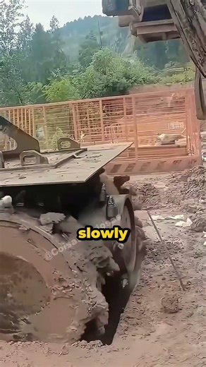 This Machine Digs Perfect Rectangles #construction #curiosity