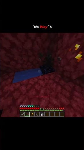 NO WAY 😯 MINECRAFT /JAVA #shortvideo #minecraft