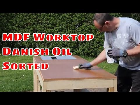 Danish Oil: The Key To A Perfect Mdf Workbench Worktop