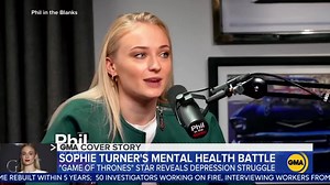 Sophie Turner reveals her battle with depression and mental health struggles in all encomapssing interview. https://gma.abc/2Phgz9L | Good Morning America