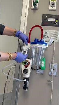 Let's learn about setting up suction! #nursing #nurse #healthcare