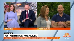 84K views · 560 reactions | Single man Shaun Resnik is about to achieve his dream of becoming a father after being given approval to have a child through a surrogate  | Sunrise | Facebook