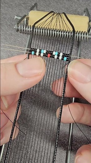 Bead Loom Weaving Process | Preciosa Bracelet Pattern Beadinh for beginners.