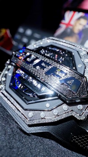 Zuffa Boxing World Cruiserweight Championship Belt