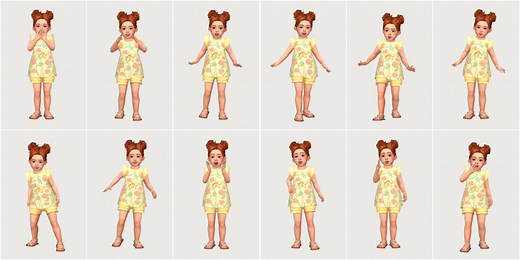 Best Sims 4 Toddler Pose Packs