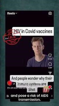 Fact Check: Does The COVID-19 Vaccine Contain HIV Fragments?