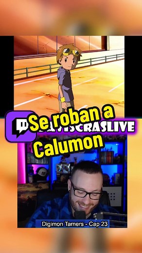 Roban a Calumon 😱 Viendo Digimon Tamers Doblaje Latino en Directo 🦖