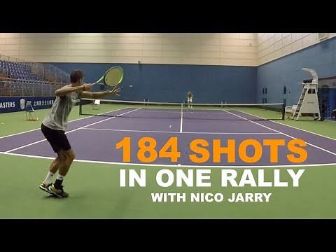 Insane Rally With Top ATP Player Nicolas Jarry (TENFITMEN - Episode 91)