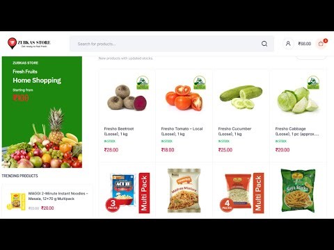 How to Create a Grocery Store Website in WordPress - Telugu | Part - 1