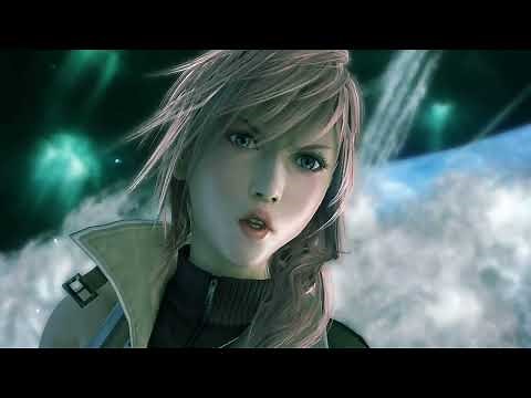 FINAL FANTASY XIII LIGHTNING FARRON PUNCHES SNOW VILLIERS SCENE