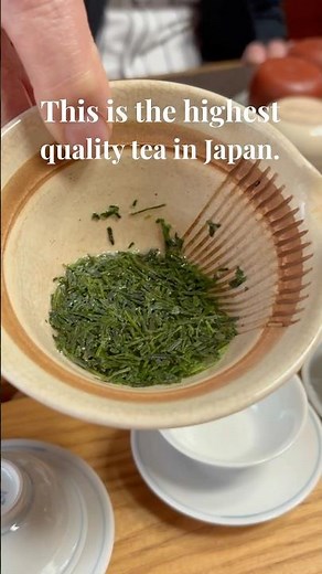 The highest quality tea in Japan #gyokuro