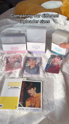 Which toploader size would you like to see next? 🧐💭