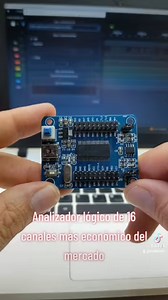 Analizador lógico de 16 canales más económico del mercado #analizadorlogico #logicanalyzer #pulseviews | RogerBit arduino pic y más