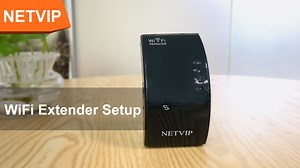 Watch Own a NETVIP WiFi Extender to solve your WiFi range problem! on Amazon Live