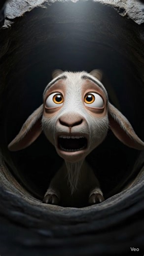 This Dog Saved a Goat’s Life ❤️ | Emotional Animal Story | #short #ai