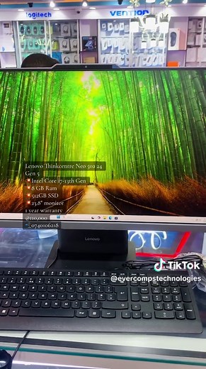 Lenovo ThinkCentre Neo 50a 24 Gen 5 - Core i7, 8GB RAM, 512GB SSD, 23.8'' Monitor