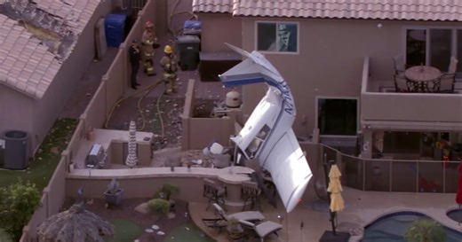 Three hurt after plane crashes into home near Deer Valley Airport in north Phoenix