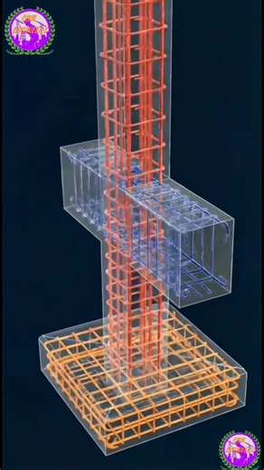 ( Building Column and Beam Reinforcement ) Civil Engineering Tutorial