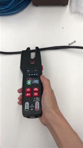 BSIDE U6X Open Jaw Clamp Meter | 600A AC/DC Current Test with IR Temperature