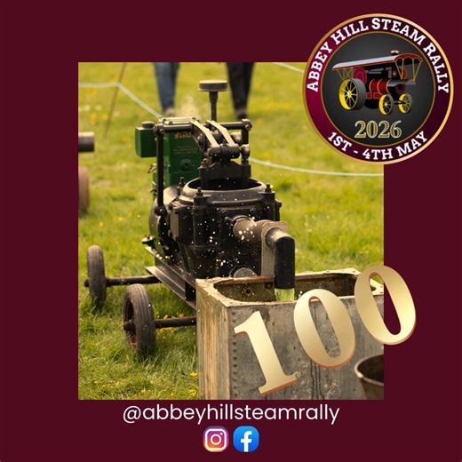 🎉 Celebrating 100 Years of a True Legend! 🎉 Join us at Abbey Hill Steam Rally as we mark the 100th anniversary of the iconic Lister D stationary engine ⚙️🚜 From powering farms and workshops to sparking curiosity in young minds, the Lister D has a story for everyone. Hear it run, see it up close, and step back in time as we celebrate a century of British engineering heritage – fun, fascinating, and unforgettable for all ages 👨‍👩‍👧‍👦 Whether you’re a lifelong engine enthusiast or discoverin