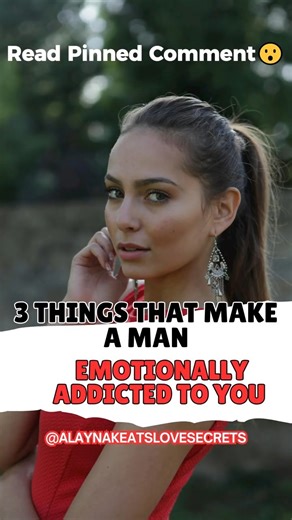 3 Things That Make a Man Emotionally Addicted to You🌹 #shorts
