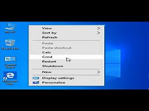 How To Customize Desktop Right-Click Menu with Multi Program Shortcuts in Windows 10