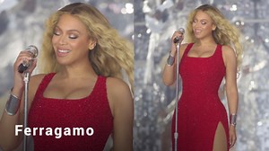Beyoncé Embodies the Renaissance Album Cover in a Sequined Silver Bodysuit