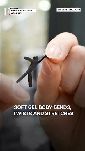 UK Scientists Develop Shapeshifting Robot "Gymnast" Powered by Electric Fields | N18G